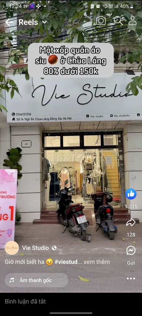 Cho thuê cửa hàng tại 69 Nguyễn Chí Thanh, Đống Đa, Hà Nội. - Ảnh chính