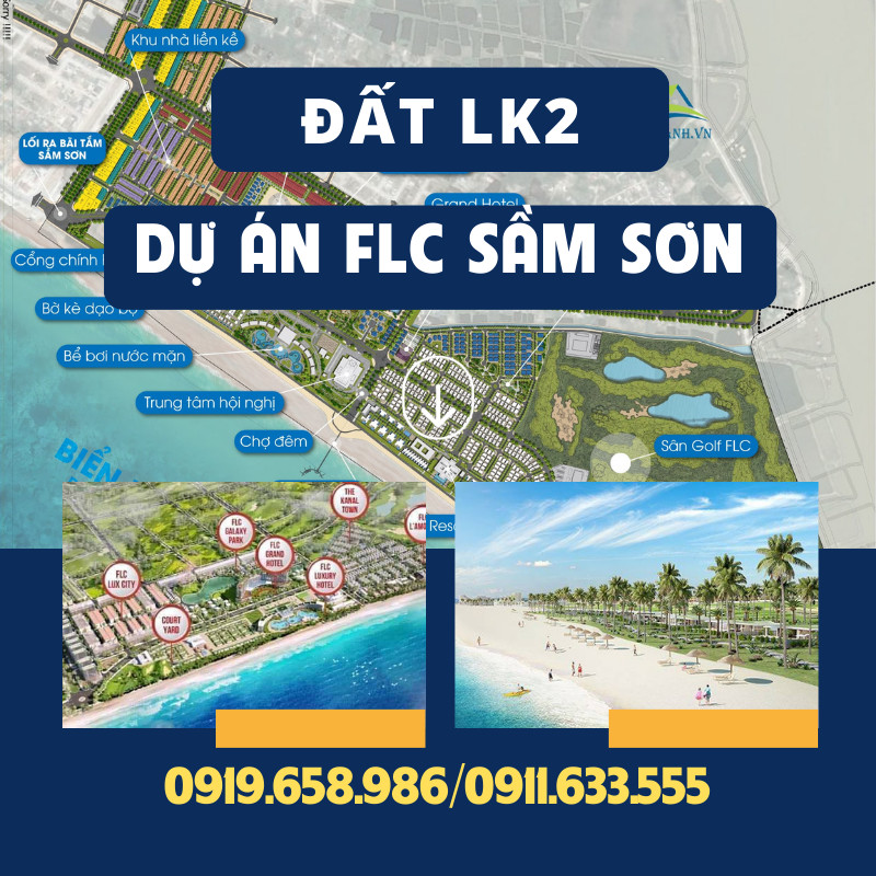Bán đất LK2 FLC Sầm Sơn với mức giá ưu đãi – chỉ từ 1xtr/m2 - Ảnh chính