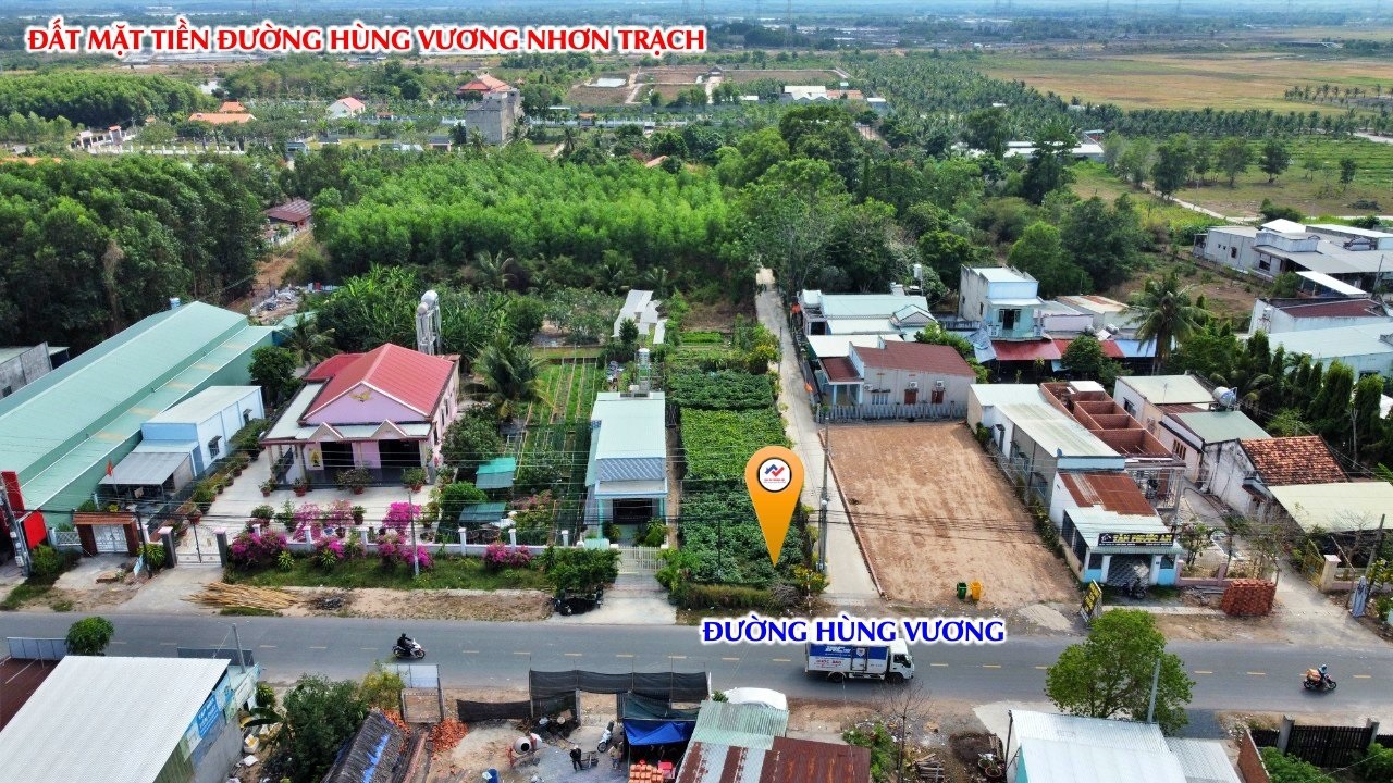 Giảm giá bán nhanh - Bán đất mặt tiền Nhơn Trạch 154m2 đường Hùng Vương xã Phước An - Ảnh 1