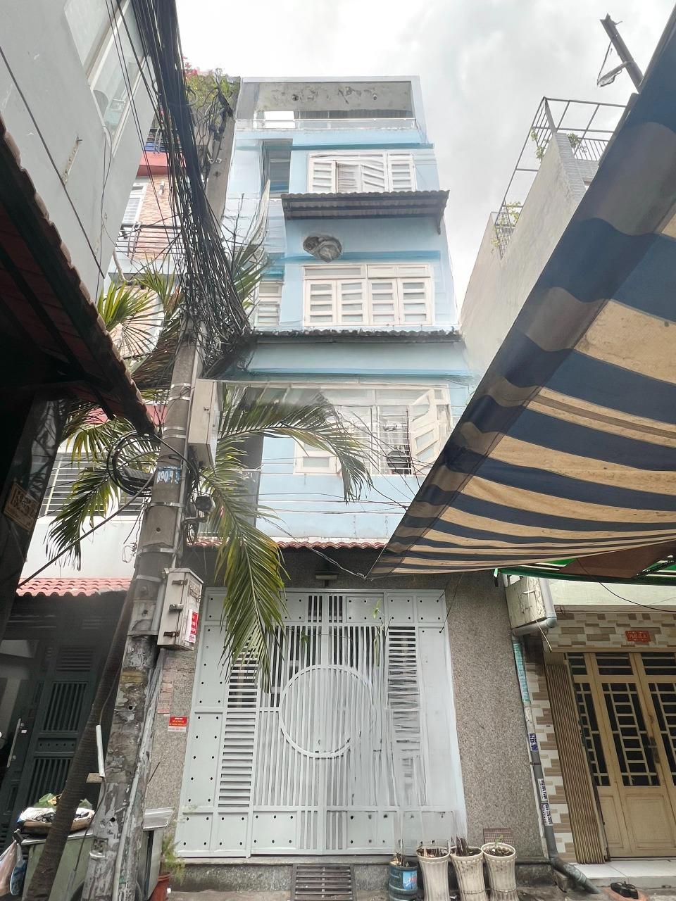 Nhà mới 5 tầng (có 12 phòng cho thuê) 2 mặt hẻm HXH đường Nguyễn Tiểu La P5Q10 - Ảnh 1