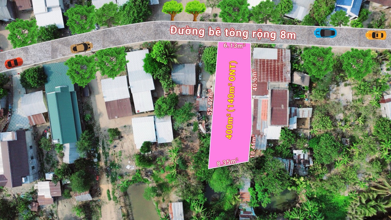 Đất thổ cư rộng 400m chỉ 399tr tại xã Khánh Nam huyện Khánh Vĩnh tỉnh Khánh Hòa Vùng ven Nha Trang - Ảnh chính