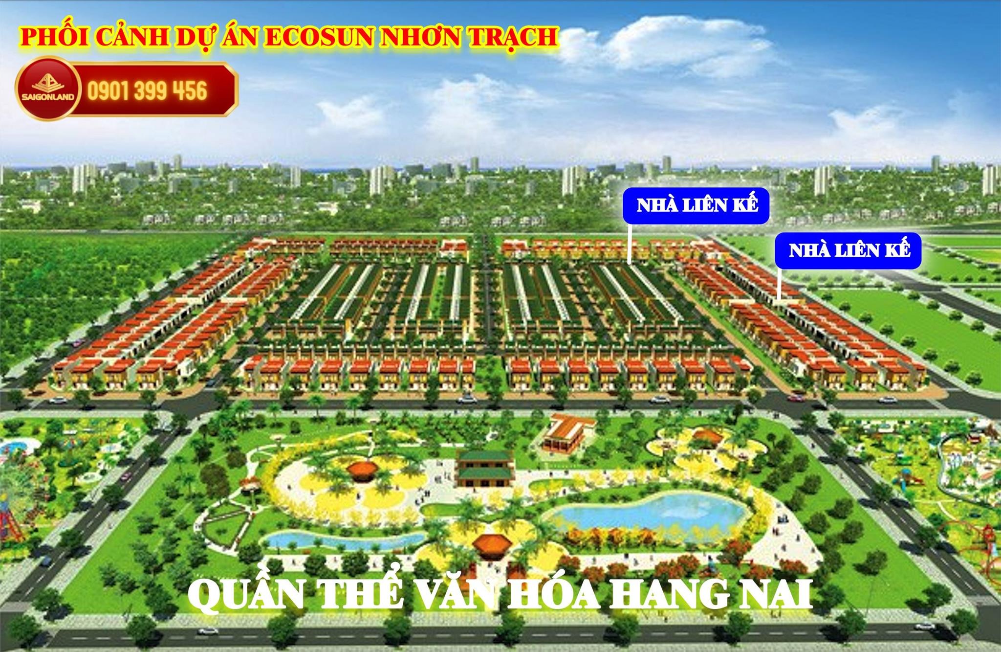 Công ty Saigonland - Bán đất nền dự án Ecosun Nhơn Trạch Đồng Nai giá rẻ đầu tư. - Ảnh 2