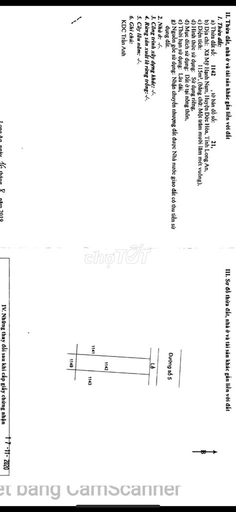 Cần bán đất nền KDC Trần Anh - Mỹ Hạnh Nam Long An - Ảnh 1