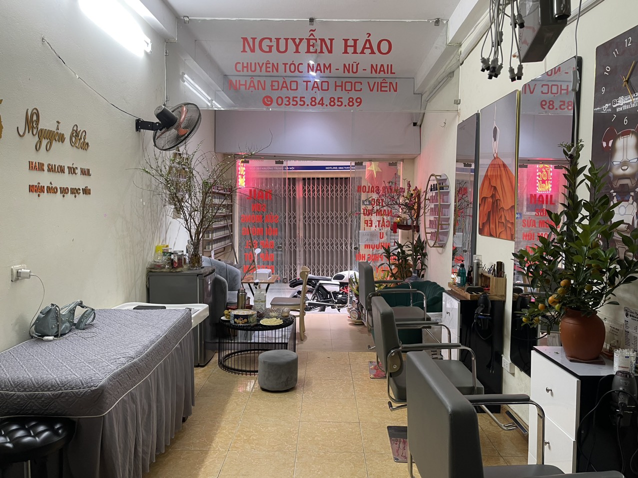 CHÍNH CHỦ CẦN SANG NHƯỢNG QUÁN TÓC VÀ NAIL Địa chỉ: Số 83 ngõ 211, Khương Trung, Thanh Xuân, Hà Nội - Ảnh 3