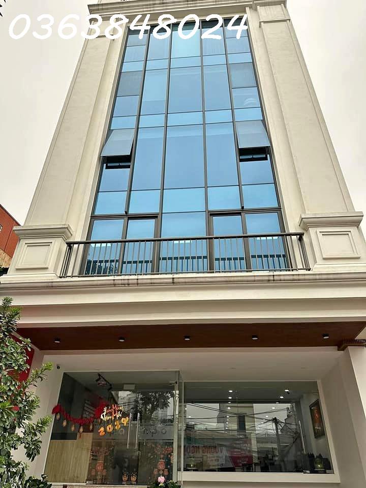 Bán tòa nhà văn phòng Tam Trinh, Hoàng Mai, DT 130m2 x 7 tầng, lô góc, thang máy - Ảnh chính