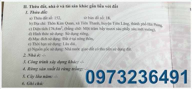 ⭐Siêu phẩm tại khu đấu giá Tiên Thanh, Tiên Lãng, Hải Phòng; 0973236491 - Ảnh chính