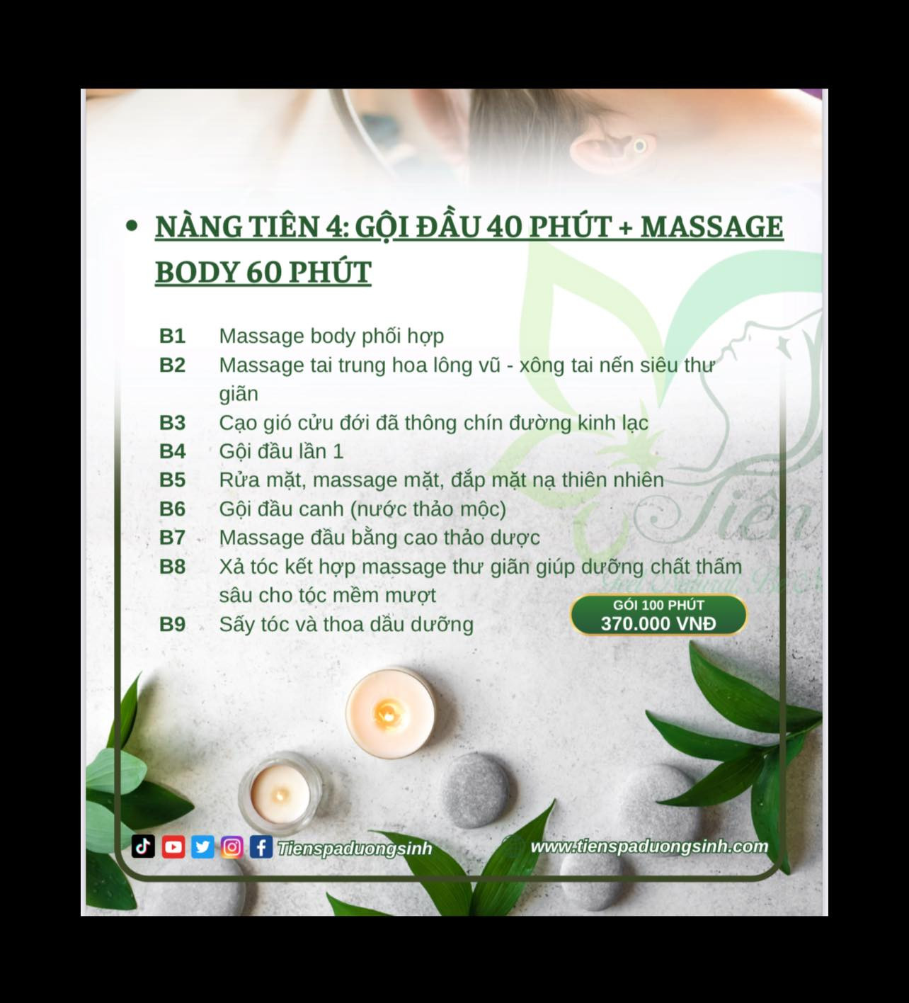 Bận việc kinh doanh, Gia đình nên ko quản lý tiệm dưỡng sinh spa Địa chỉ: Dương Đức Hiền, F Tây - Ảnh 1