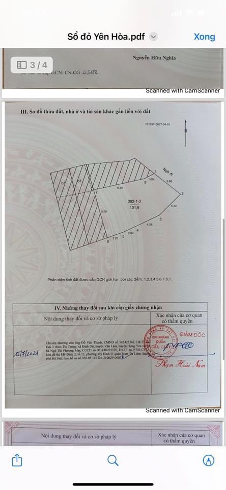 Cần bán mảnh đất đẹp tại Hà Nội - Ảnh chính