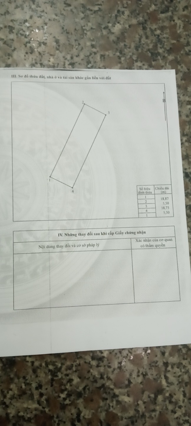 ĐÂT Ở ĐÔ THỊ PHƯỜNG CÁCH BI- THỊ XÃ QUẾ VÕ - BẮC NINH nhỉnh 1 t.ỷ Diện tích hơn 100m2 Mặt tiền 5,5m. - Ảnh 1