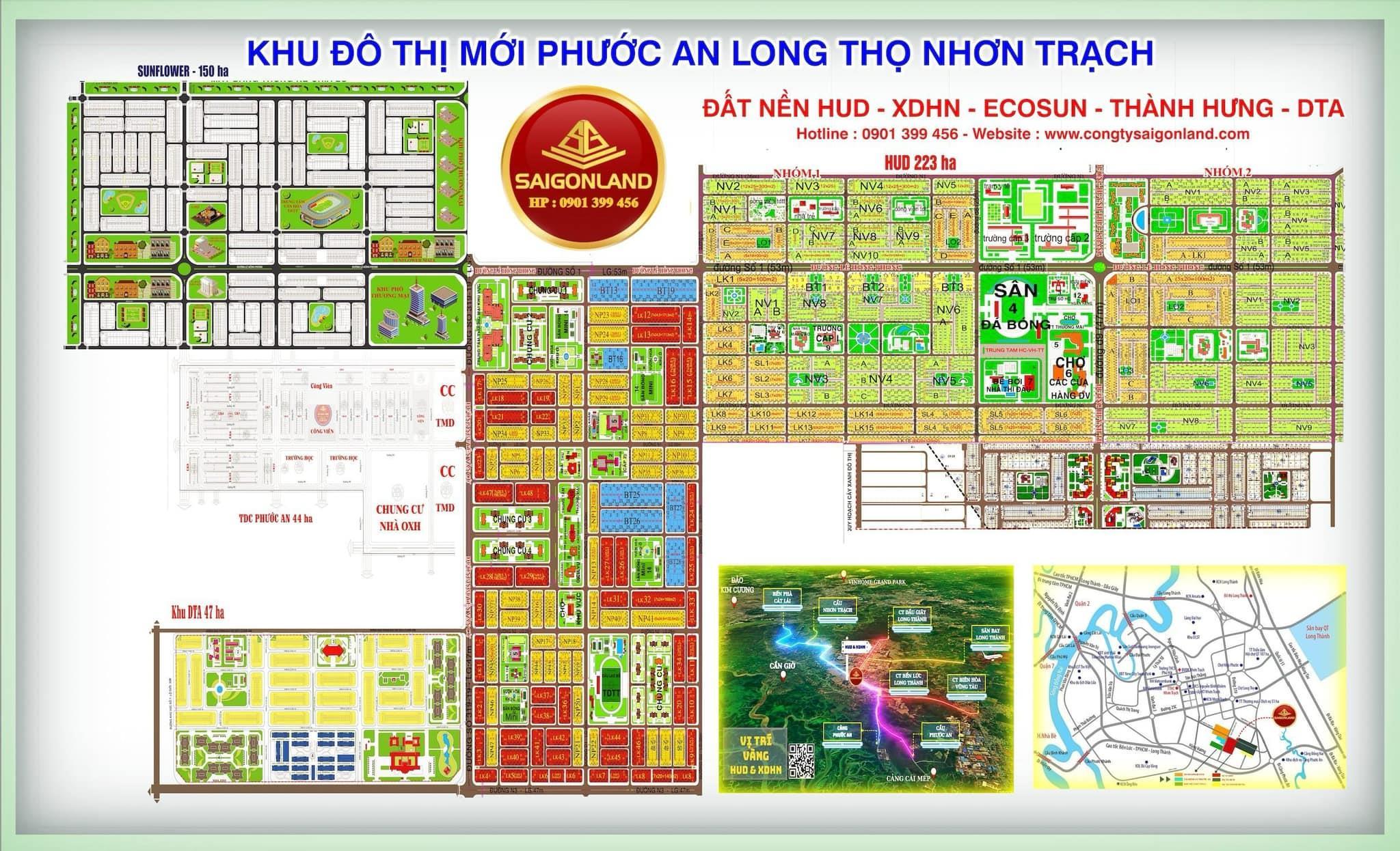 Saigonland Nhơn Trạch - Mua Nhanh Bán Nhanh - Đất nền sân bay Long Thành - Vùng ven TPHCM - Ảnh 2