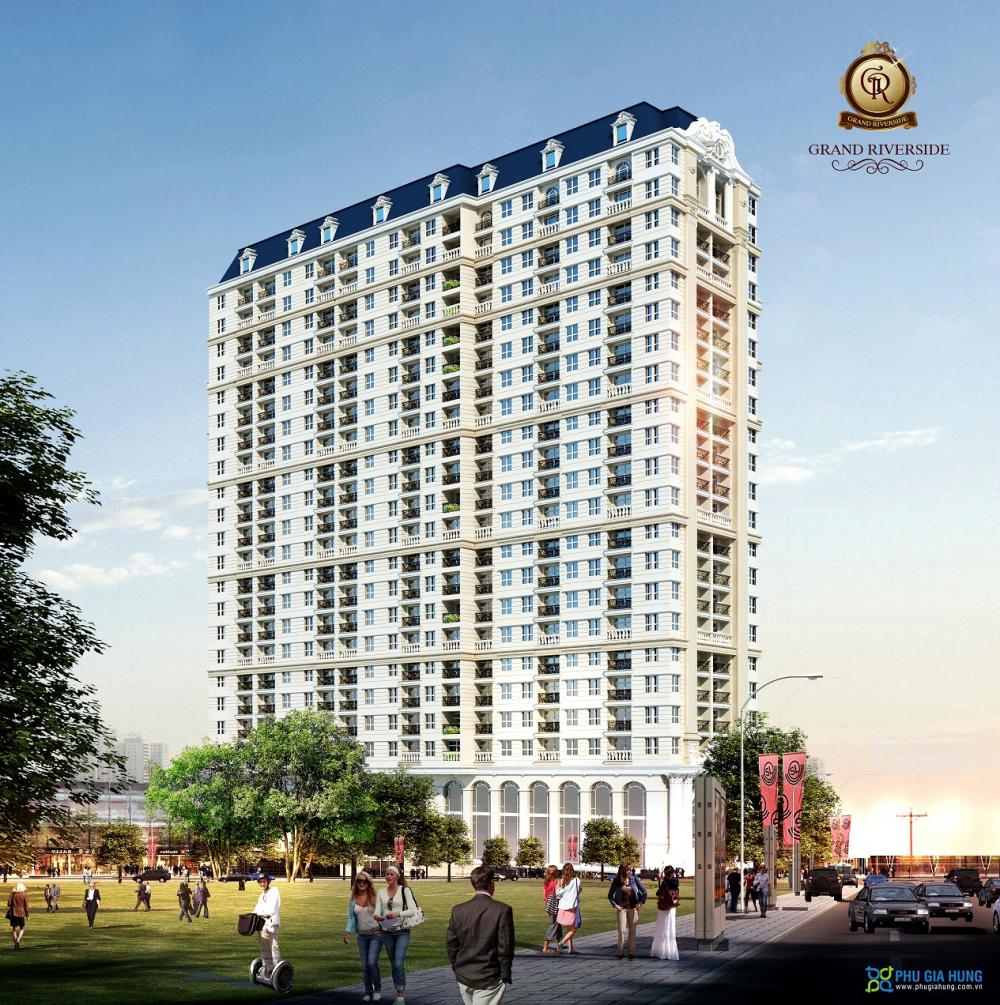 Bán rẻ căn hộ cao cấp Grand Riverside 50m2 full nội thất trung tâm Sài Gòn - Ảnh chính
