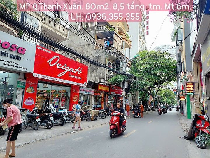 Chính Chủ Bán Nhà Mặt Đường Q.Thanh Xuân, 80m2, 9 Tầng, Mặt Tiền 6m, Giá Đầu Tư, !!! - Ảnh chính