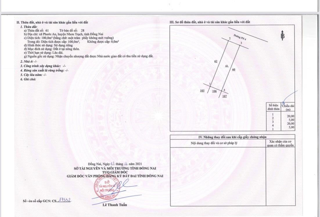 Saigonland Cần bán nền Nhà Phố Khu Dân Cư Phước An Long Thọ Nhơn Trạch - Gần đường Nguyễn Văn Cừ - Ảnh 3