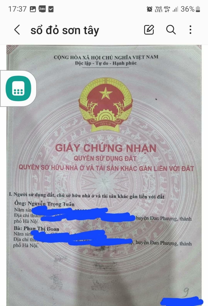 Chính Chủ Cần Bán Lô Đất xã Kim Sơn, Sơn Tây, Hà Nội - Ảnh 4