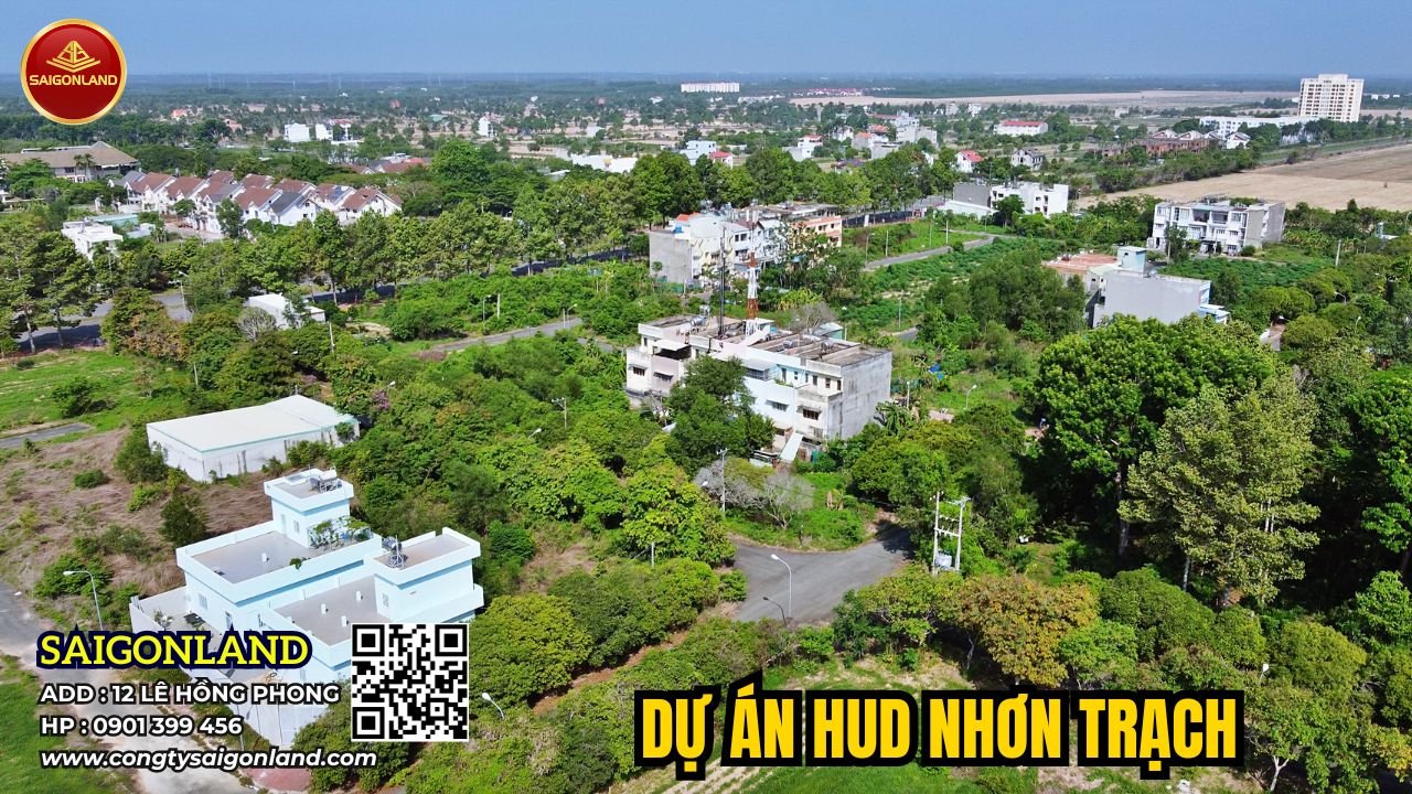 Saigonland Cần bán nền đất sổ sẵn dự án Hud Nhơn Trạch Đồng Nai diện tích 285m2 khu dân cư hiện hữu - Ảnh 4