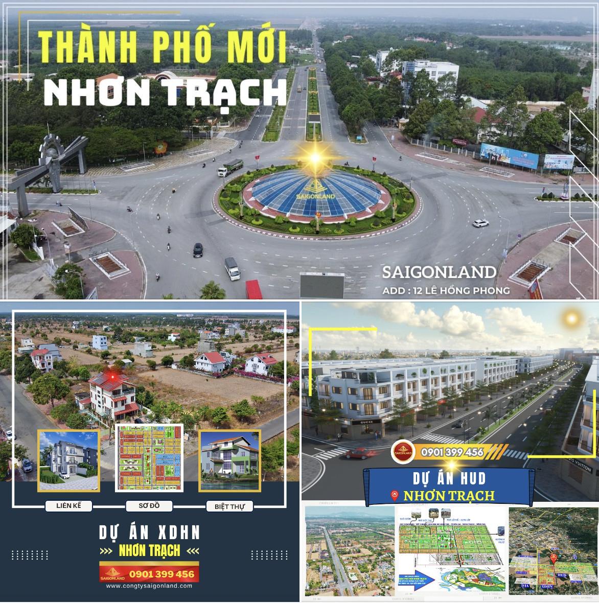 Đất nền Nhơn Trạch sổ sẵn - giá bán mới nhất 20 nền - Saigonland Cập nhật sản phẩm đất nền dự án - Ảnh 2