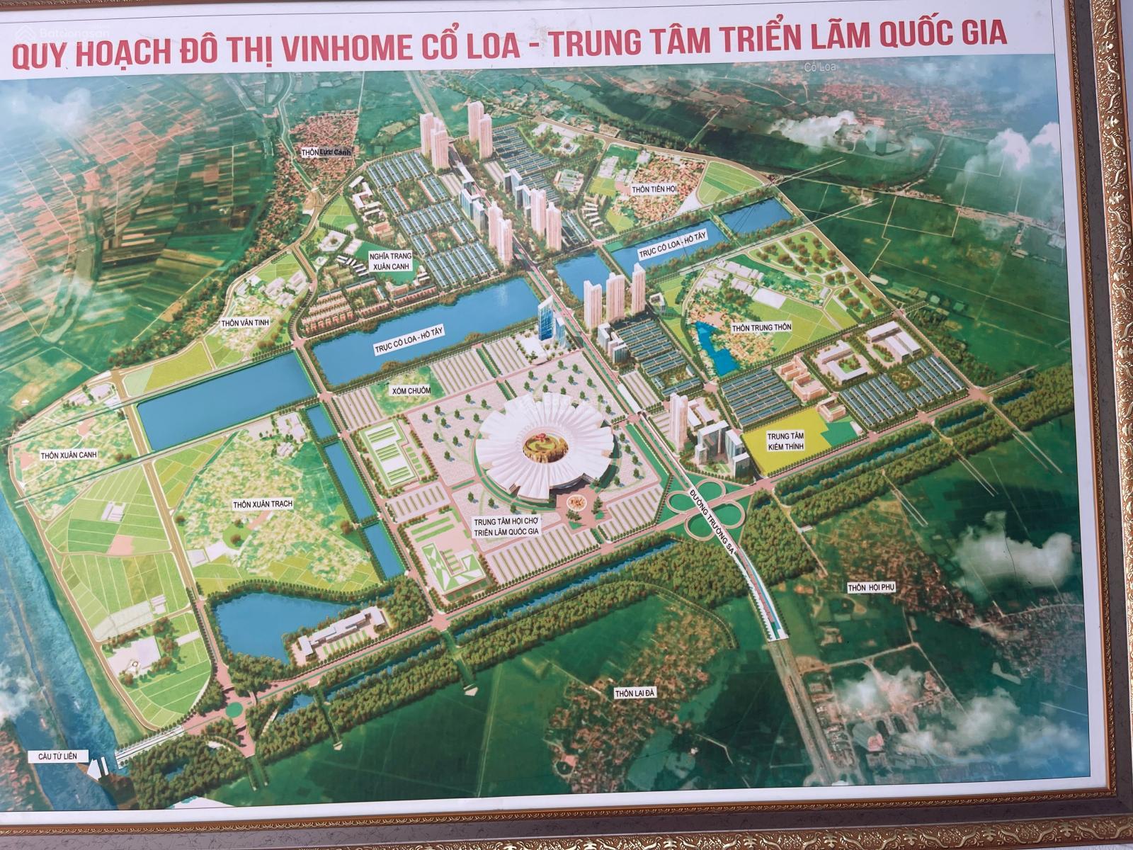 Bán 92m2 Lõi Vin Cổ Loa Đường oto 7c Chạy Thông Gần Trục Sông Nhân Tạo Của Vin - Ảnh 2