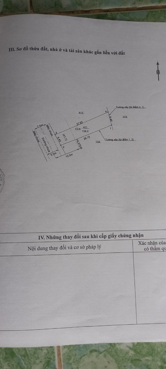 **CẦN BÁN LÔ ĐẤT MẶT TIỀN TẠI THỊ XÃ BẾN CÁT - TỈNH BÌNH DƯƠNG - Ảnh 1