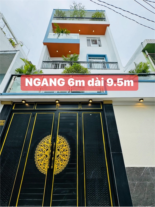 Nhà 5 Tầng, nội thất gỗ Căm Xe, HXH Phan Huy Ích, Q. Gò Vấp, 6.58 tỷ - Ảnh chính