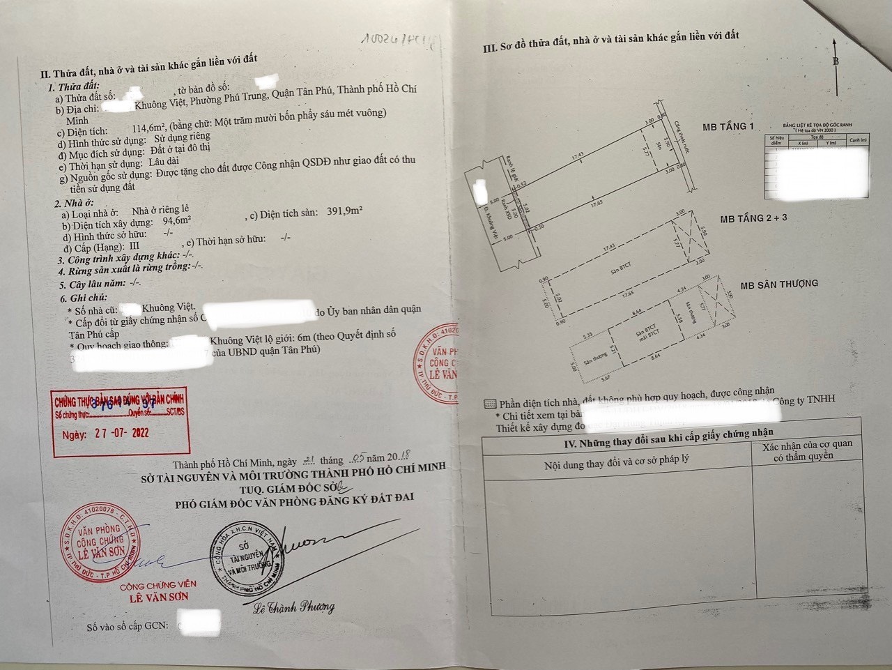 Bán nhà Khuông Việt, Tân Phú ( ngang 5m x 23m ) 115m2, có sẵn dòng tiền 30 triệu/ tháng. - Ảnh chính