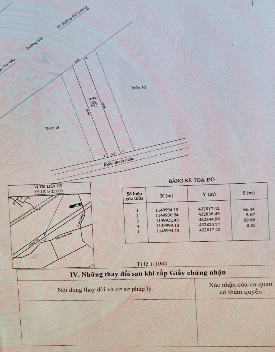 BÁN 582,2M ĐẤT MẶT TIỀN ĐƯỜNG 2/9 (ĐƯỜNG 51B CŨ) PHƯỜNG 11 TP. VŨNG TÀU. LH:0912218787. - Ảnh 1