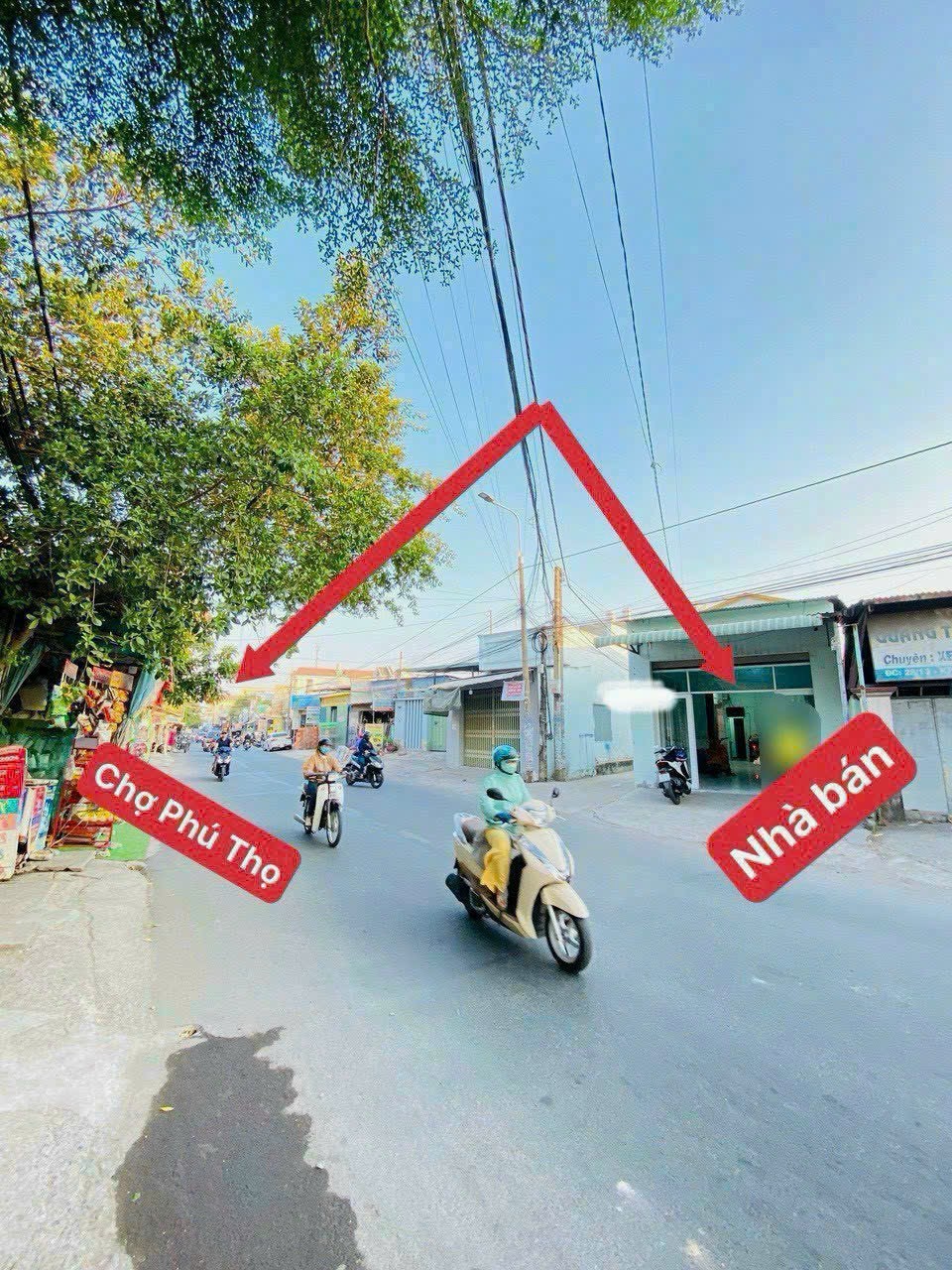 Bán nhà Mặt Tiền đường Nguyễn Phúc Chu, sát chợ Phú Thọ chỉ 6,5 tỷ - Ảnh chính