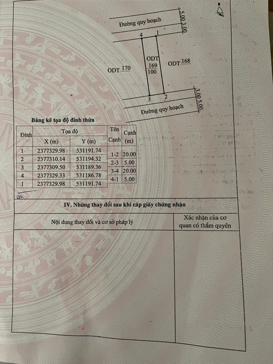 TRÀNG VĨ-TRÀ CỔ-QUẢNG NINH-100M SỔ ĐỎ VUÔNG 5x20; 2 THOÁNG Ô TÔ ĐỖ; BIỂN GẦN GIÁ 1,5 TỶ - Ảnh 3