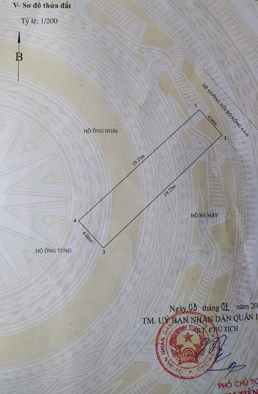 Bán nhà phân lô 788 Thiên Lôi - gần Hoàng Huy cực đẹp, 78m Hướng ĐB, giá 4.3 tỉ - Ảnh 2
