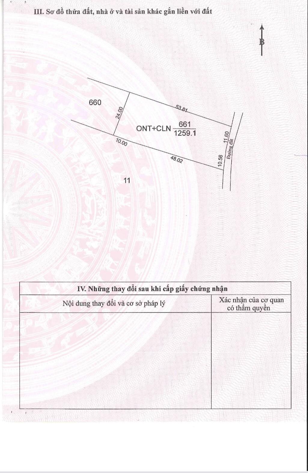 Bán lô đất Quỳnh Ngọc krông ana dt 22 x 58 tc 400m2 dân cư đông đúc cách bmt chỉ 16km lh 0329823795 - Ảnh 2