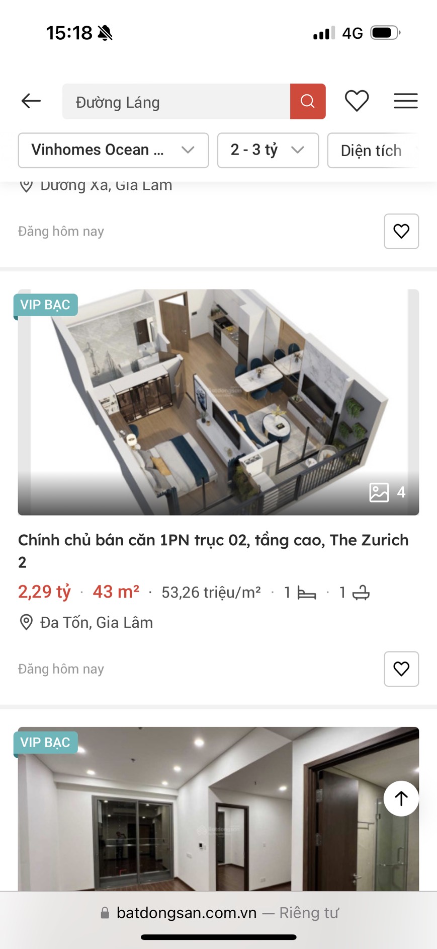 CẦN BÁN CĂN HỘ CHUNG CƯ TOÀ THE ZURICH 2 ( Z2 ) OCEAN PARK 1 TẠI GIA LÂM - HÀ NỘI - Ảnh 1