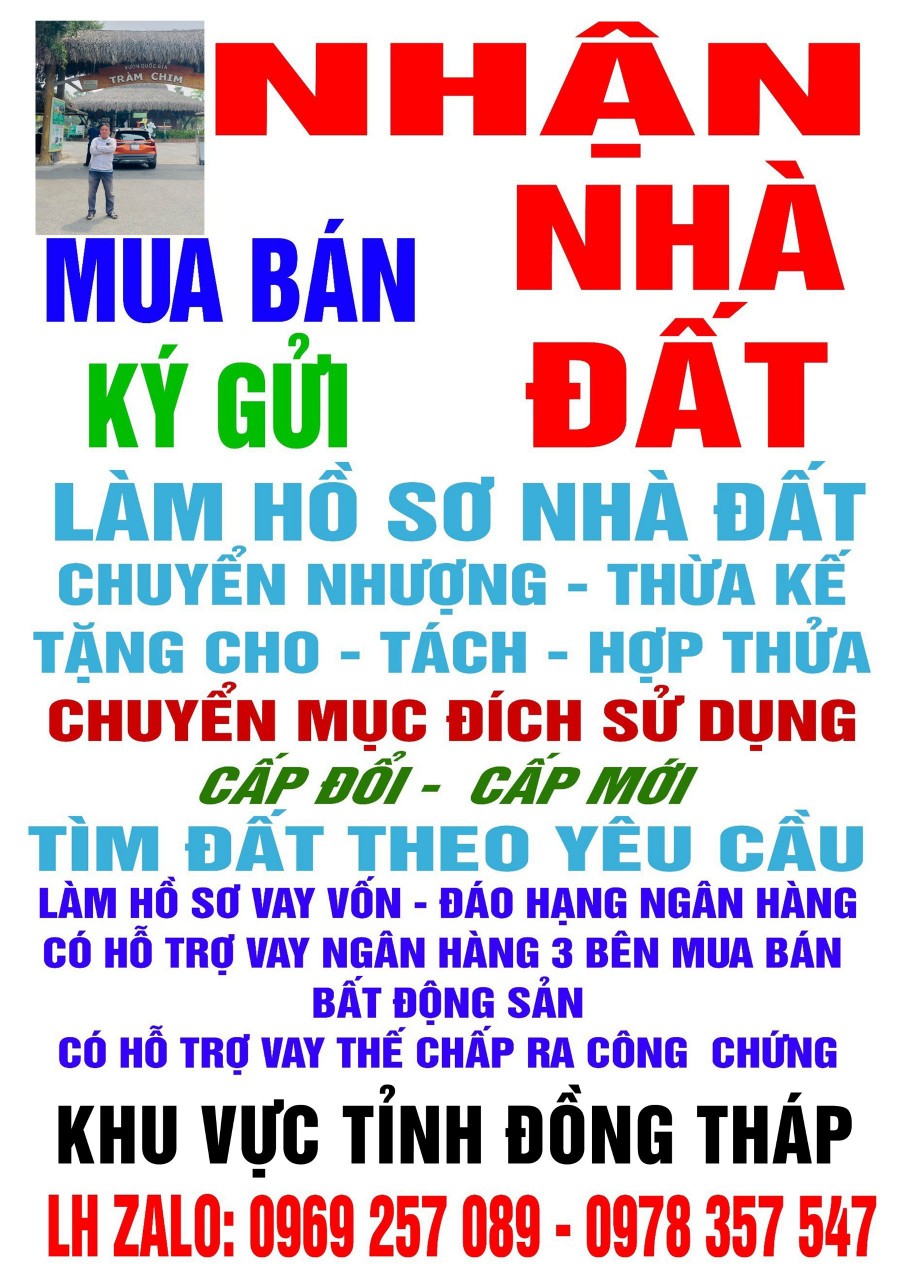 CHỦ NGỘP TIỀN CẦN BÁN GẤP LÔ ĐẤT TẠI HUYỆN CAO LÃNH ĐỒNG THÁP - Ảnh chính