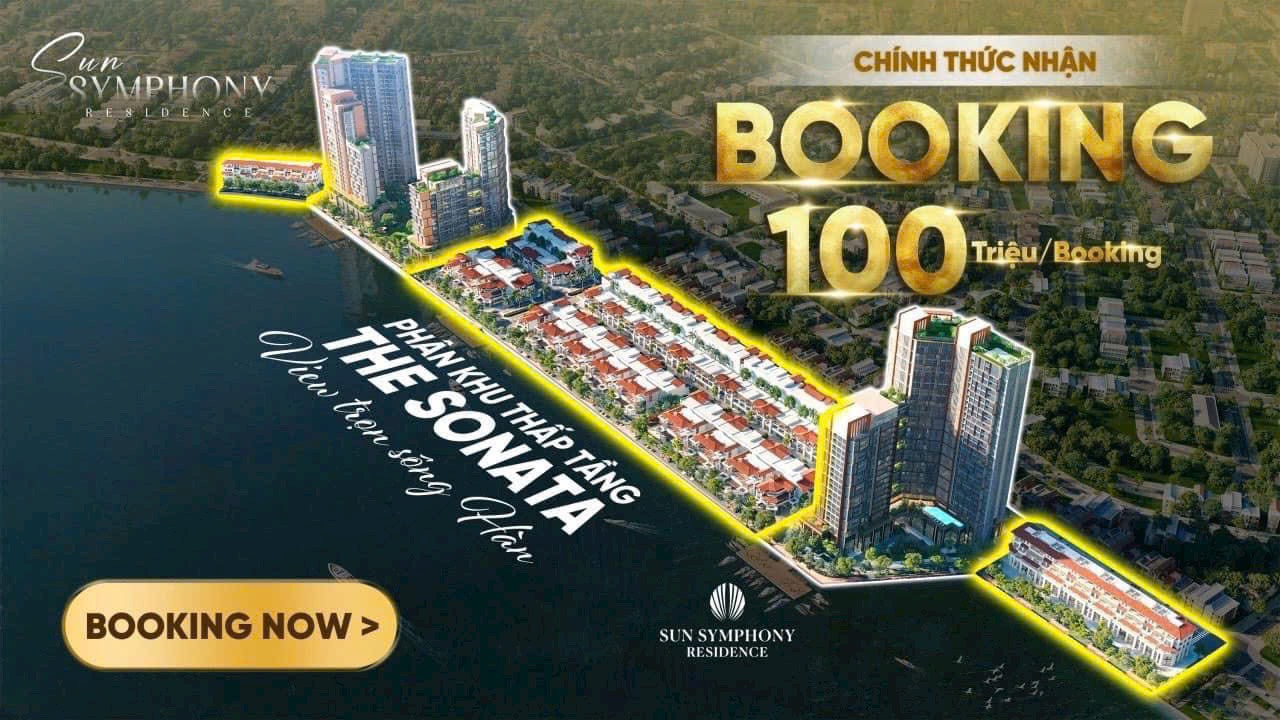 Chính thức nhận booking The Sonata chuỗi Townhouse, villa đẳng cấp bậc nhất Đà Thành - Ảnh chính