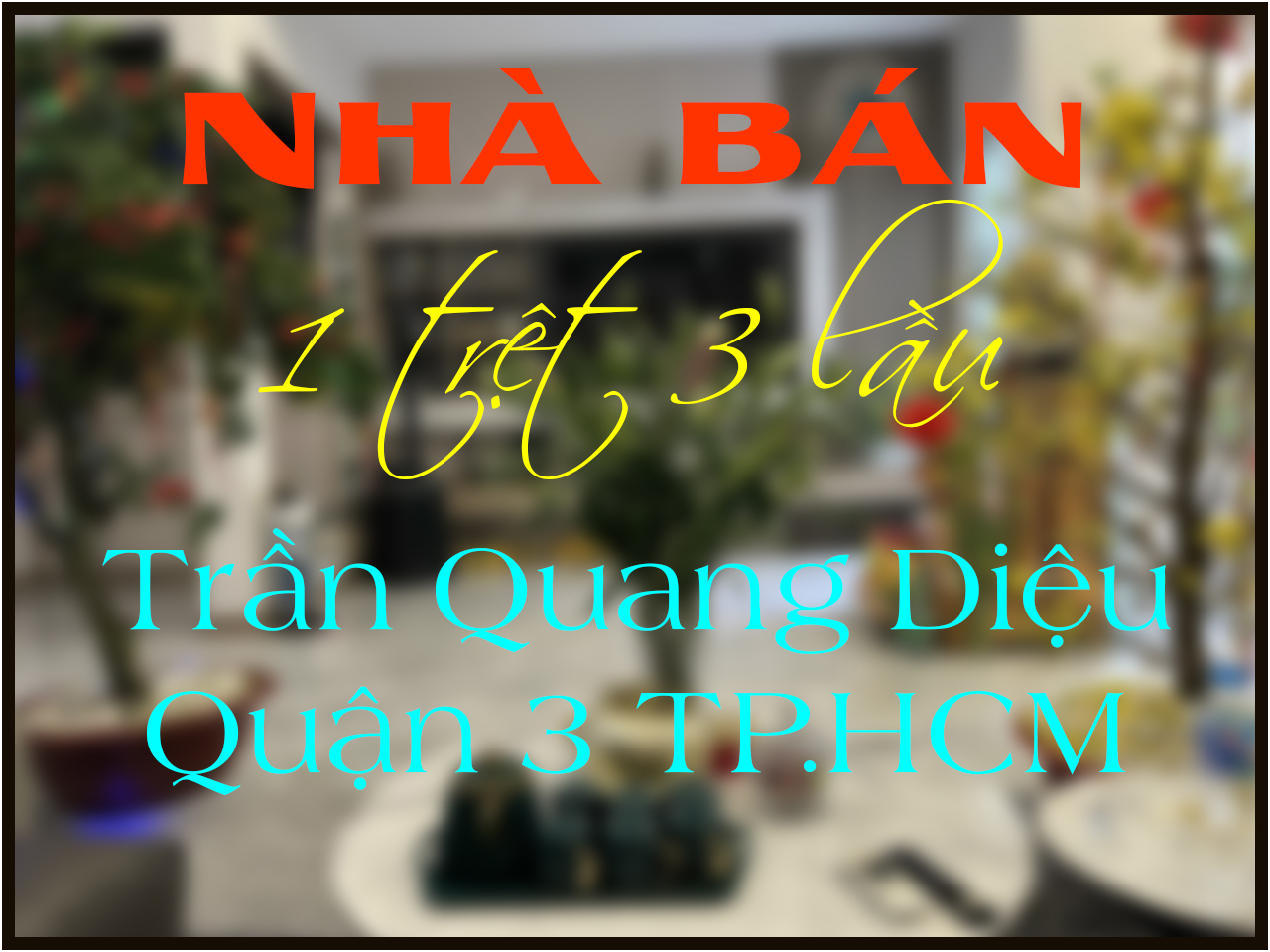 Nhà phố rẻ 1 trệt 3 lầu Trần Quang Diệu Quận 3 Thành Phố Hồ Chí Minh - Ảnh chính