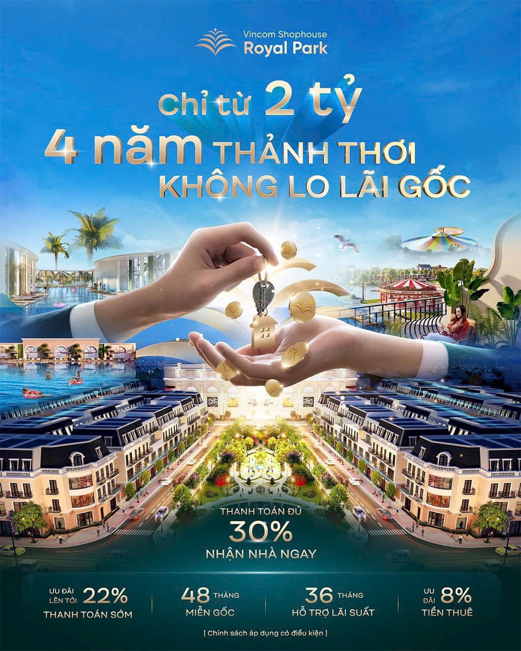 Bán Shophouse Vincom Shophouse Royal Park Quảng Trị - Ảnh chính