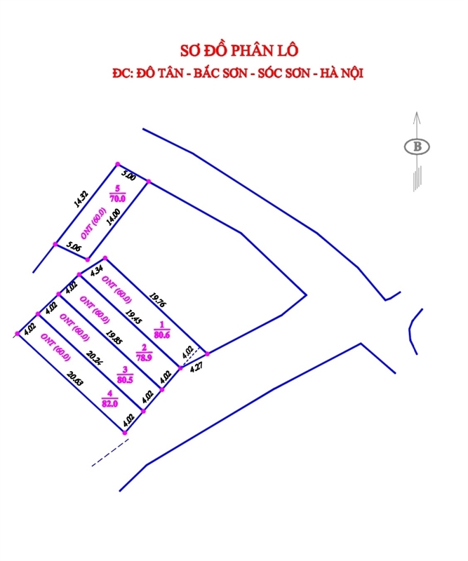 Mở bán lô đất đẹp nhất Bắc Sơn Sóc Sơn Hà Nội. Giá 420tr. Đường 8m ngõ thông. - Ảnh 3