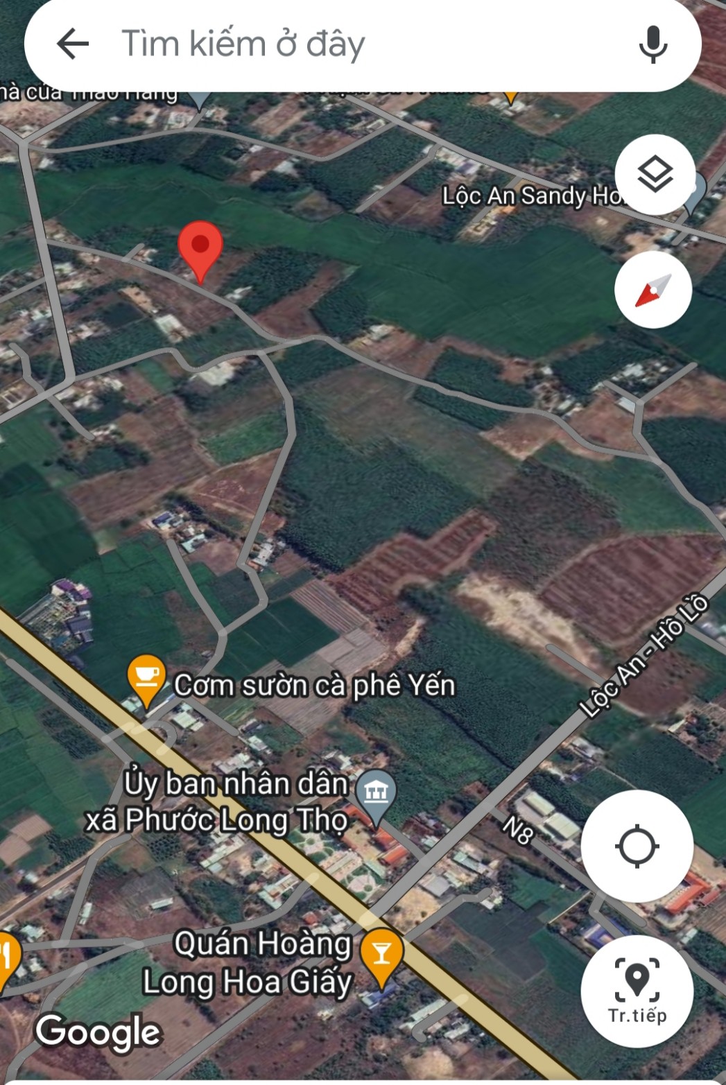 Bán 256 m2 đất thổ cư tại Xã Phước Long Thọ,Đất Đỏ,BRVT chỉ 790 triệu - Ảnh chính