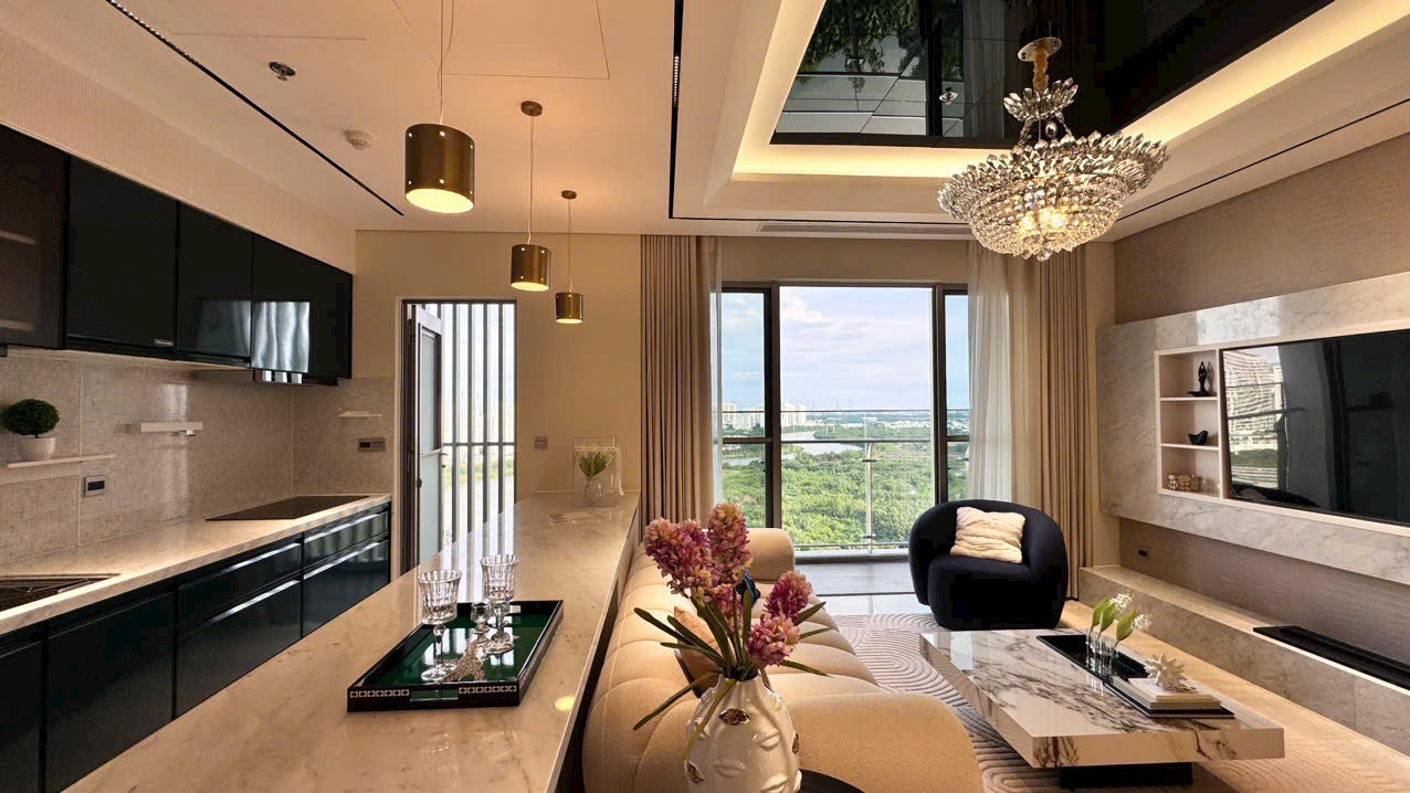 Bán căn hộ 3PN diện tích 113m2 view sông đầy đủ nội thất tại dự án Horizon Hồ Bán Nguyệt. Mua trực - Ảnh 2
