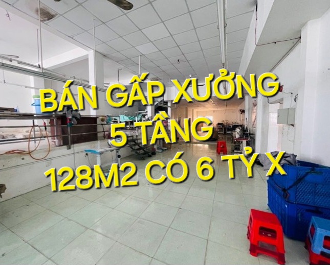 Bán Xưởng 5 tầng 128m2 có 6 tỷ x Lê Văn Khương Quận 12 TPHCM - Ảnh 3