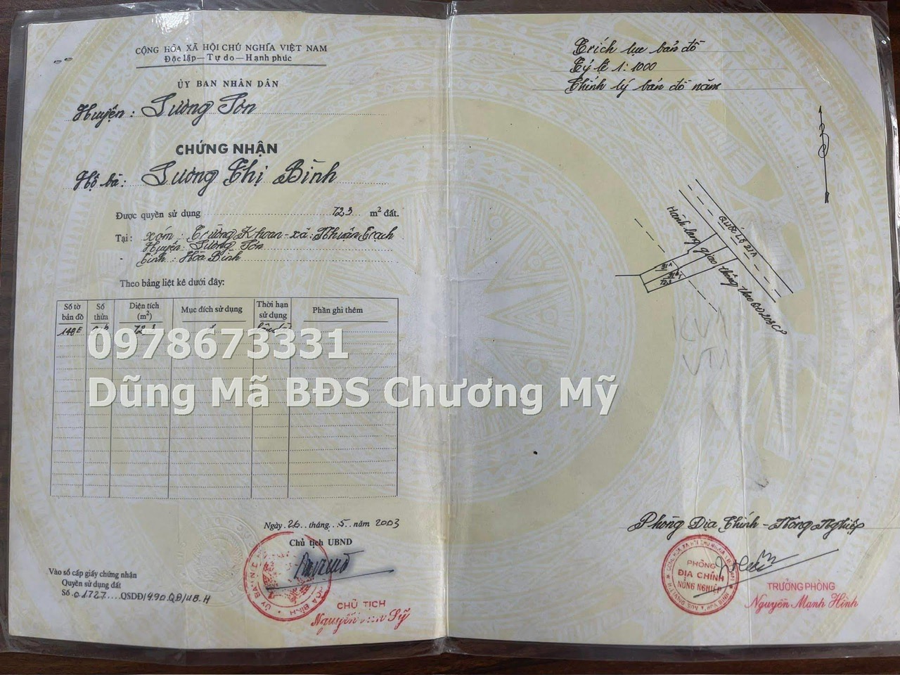 72M TẠI LƯƠNG SƠN-HÒA BÌNH - Ảnh 2