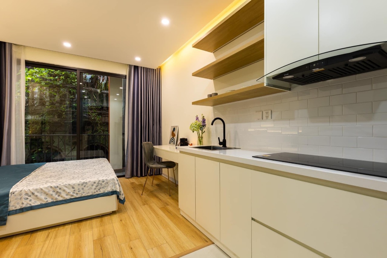 Chính chủ cho thuê căn hộ ở Ba Đình được thiết kế tối giản, hiện đại - Ảnh chính