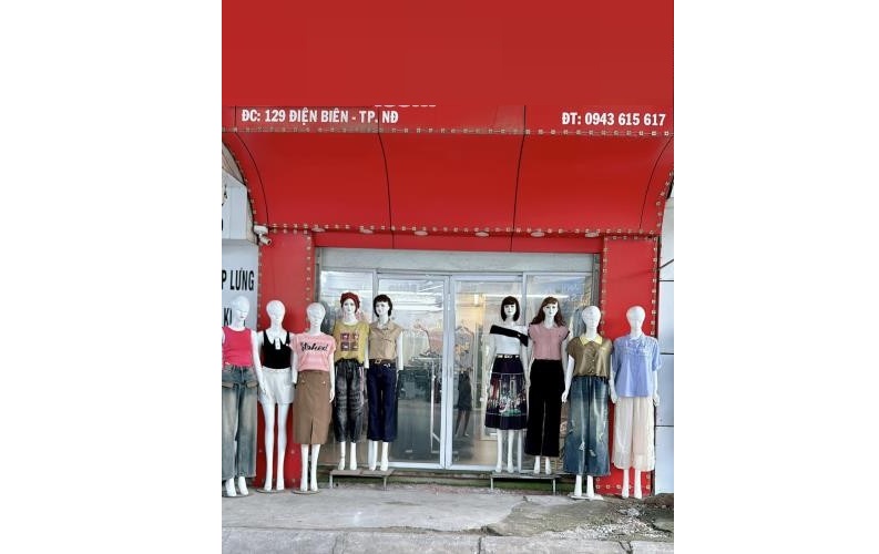 Cho thuê cửa hàng hoặc nhượng Shop quần áo tại TP.Nam Định; 0943615617 - Ảnh chính