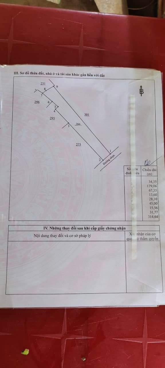 1,3 HA MÍT CÓ 300 THỔ CƯ,FULL BÉP, MẶT TIỀN 35M ĐƯỜNG NHỰA - Ảnh 2