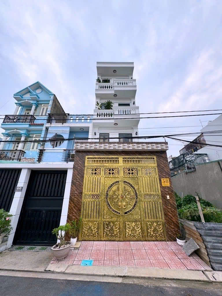 Ngộp bán gấp nhà 4 tầng (4x20) mặt tiền rộng 8m Nguyễn Ảnh Thủ, P. Hiêp Thành, Q12 - Ảnh 1