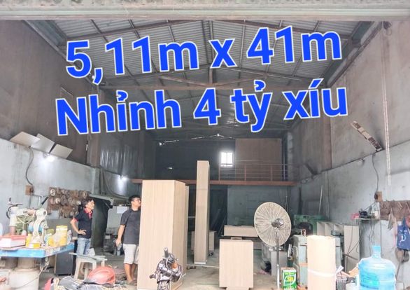 Xưởng - 5,15m x 41m có 4 tỷ Nhị Bình Hóc Môn TPHCM bán Gấp - Ảnh 3
