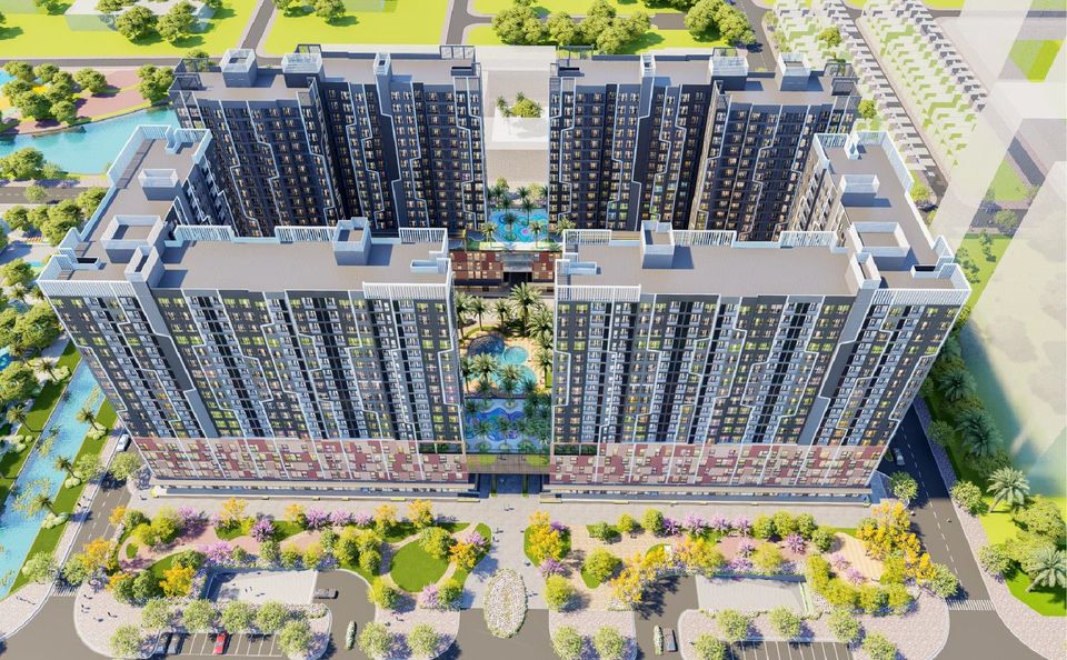 Bán căn góc 2 ngủ Đông Nam view nội khu Chung Cư Vinhomes Thanh Hoá. - Ảnh 1