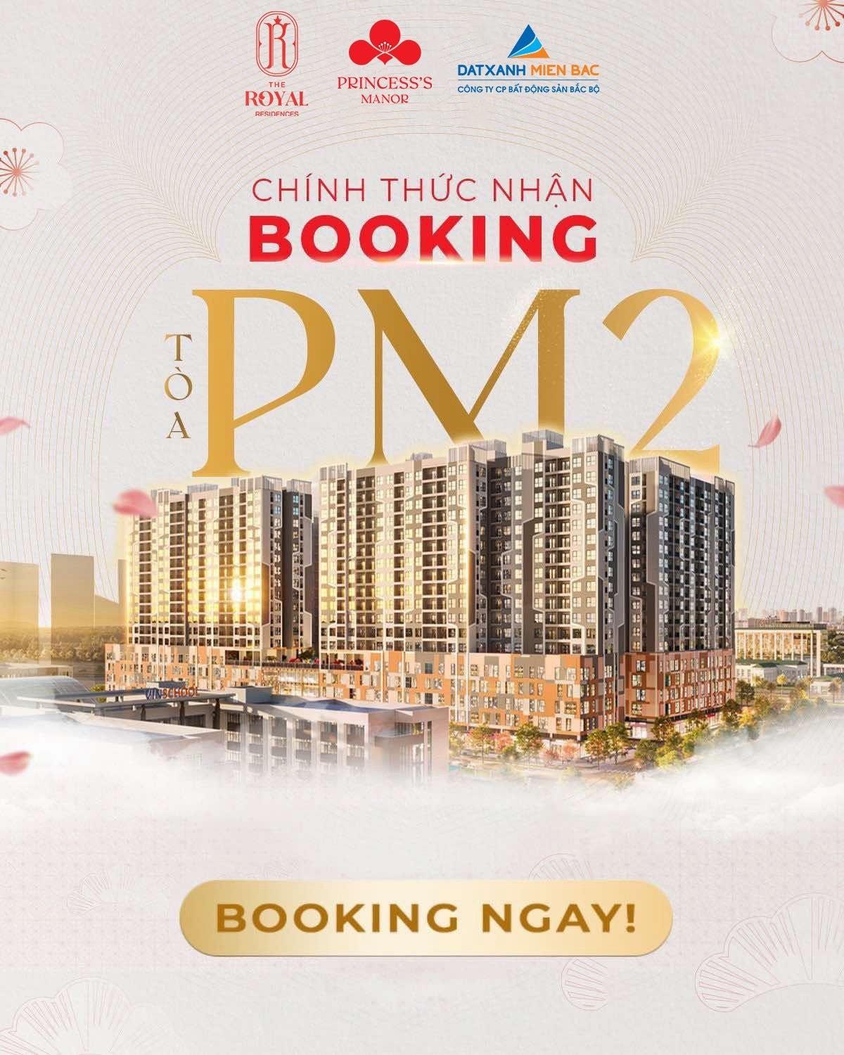 BOOKING PM2 - THE ROYAL RESIDENCES - VINHOMES STAR CITY. CHÍNH SÁCH TỐT NHẤT. HOTLINE: 0966 343 969 - Ảnh chính