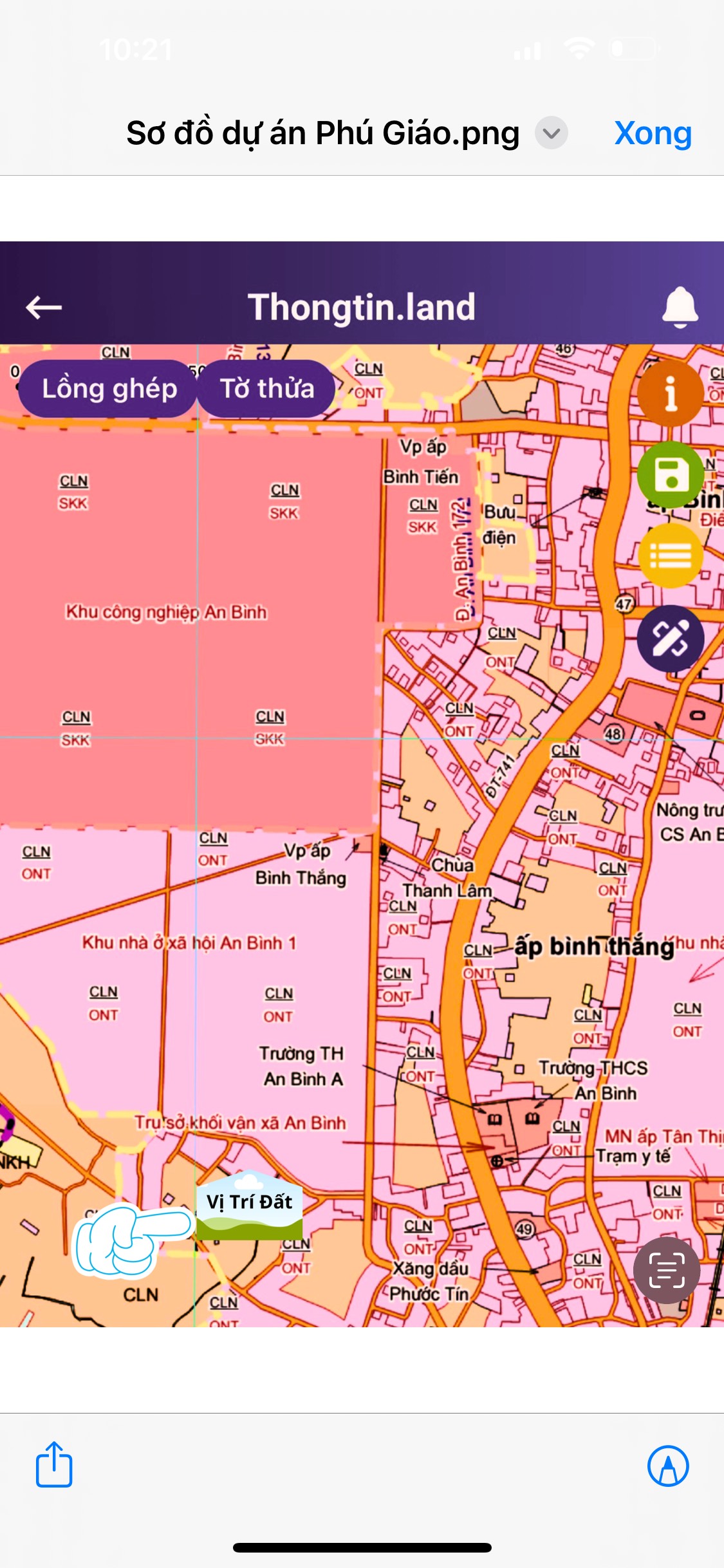 ĐẤT ĐẸP Trong Khu Dự Án KCN An Bình Và Nhà Ở Xã Hội Tại An Bình,Phú Giáo , Bình Dương. - Ảnh 3