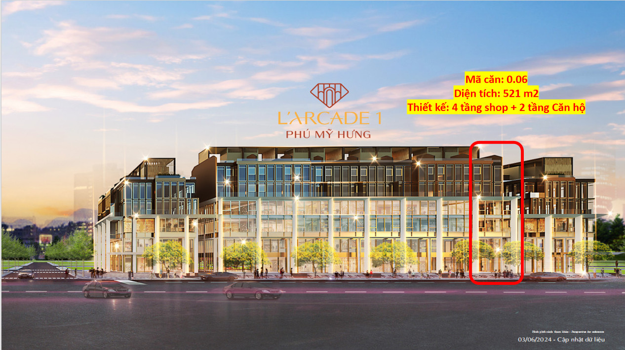 Chủ đầu tư Phú Mỹ Hưng mở bán tòa nhà 6 tầng diện tích 521m2 thiết kế hiện đại vừa kinh doanh vừa ở - Ảnh 1