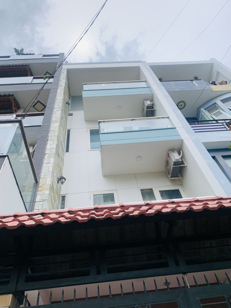 Bán gấp nhà MT Nguyễn Thị Mười Q8, 4 tầng 4x14m VT đắc địa HĐT 30 Tr/Th - Ảnh chính