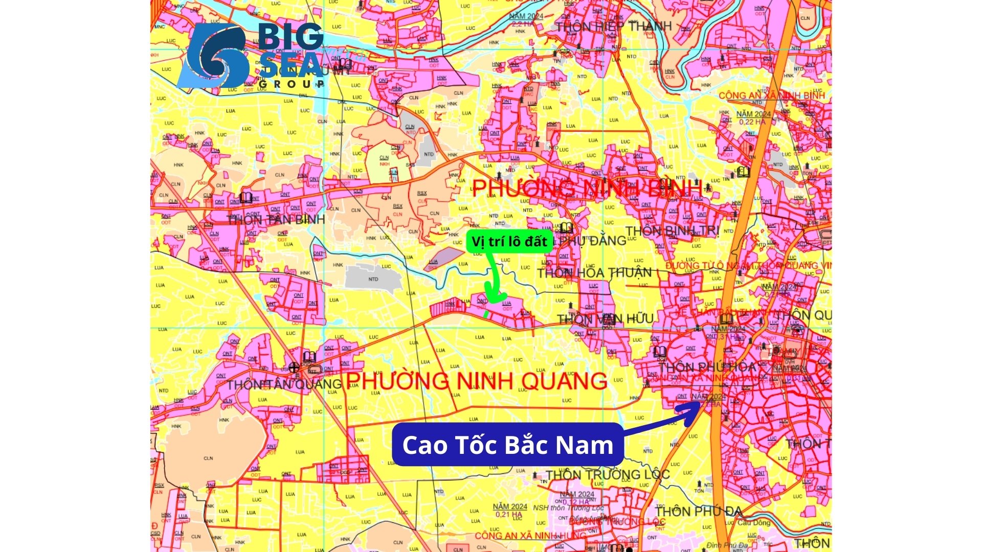 "Đất nền Ninh Hòa full thổ cư 251.8m2 mặt tiền 8,3m nở hậu 8,9m" - Ảnh 3